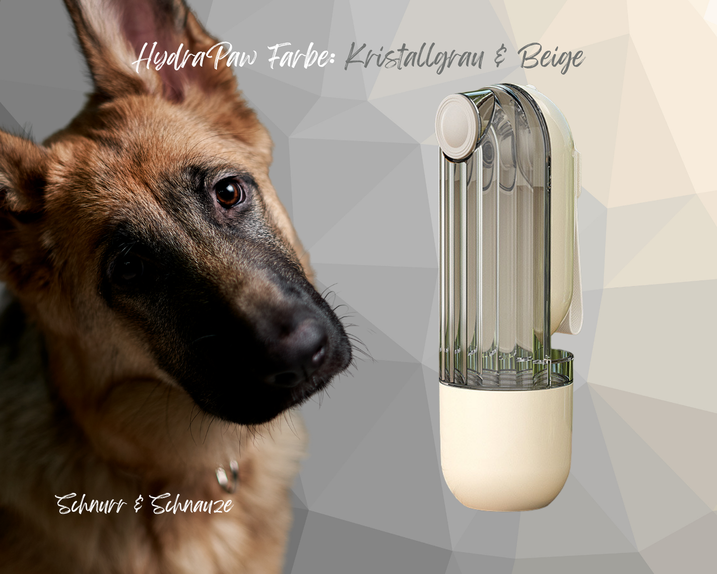 HydraPaw | die 3-in-1 Trink- & Futterflasche