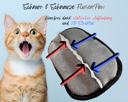 FlusenPaw | der stilvolle Helfer gegen Tierhaare