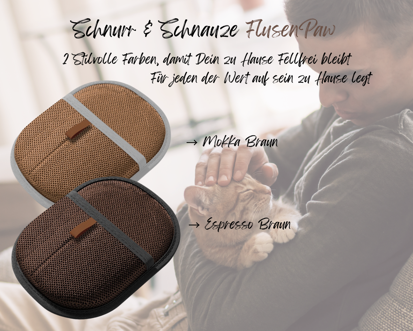 FlusenPaw | der stilvolle Helfer gegen Tierhaare