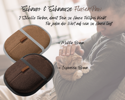 FlusenPaw | der stilvolle Helfer gegen Tierhaare